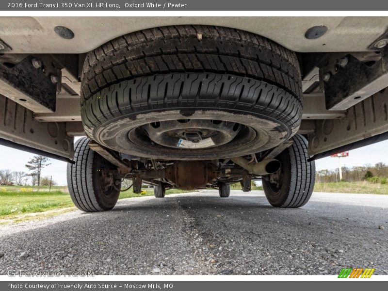 Oxford White / Pewter 2016 Ford Transit 350 Van XL HR Long