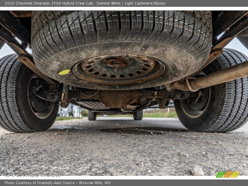 Summit White / Light Cashmere/Ebony 2010 Chevrolet Silverado 1500 Hybrid Crew Cab