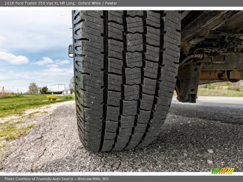 Oxford White / Pewter 2016 Ford Transit 350 Van XL HR Long