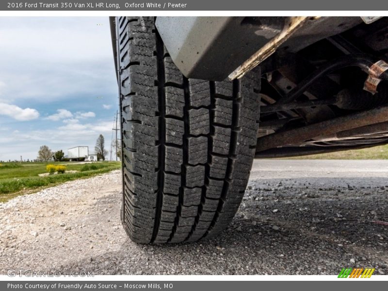 Oxford White / Pewter 2016 Ford Transit 350 Van XL HR Long