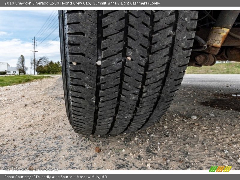 Summit White / Light Cashmere/Ebony 2010 Chevrolet Silverado 1500 Hybrid Crew Cab