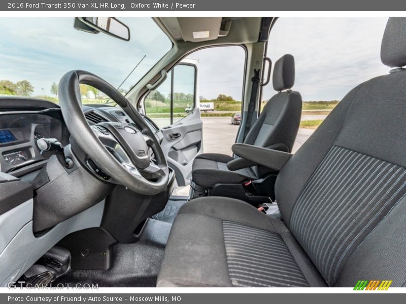 Oxford White / Pewter 2016 Ford Transit 350 Van XL HR Long