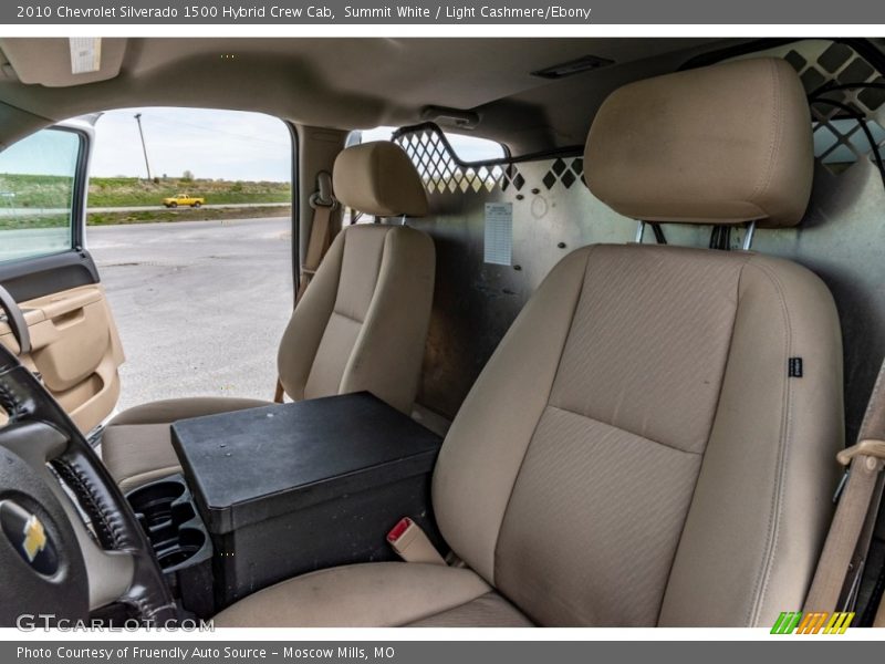 Front Seat of 2010 Silverado 1500 Hybrid Crew Cab