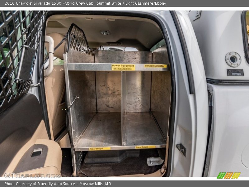 Summit White / Light Cashmere/Ebony 2010 Chevrolet Silverado 1500 Hybrid Crew Cab