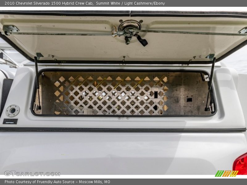 Summit White / Light Cashmere/Ebony 2010 Chevrolet Silverado 1500 Hybrid Crew Cab