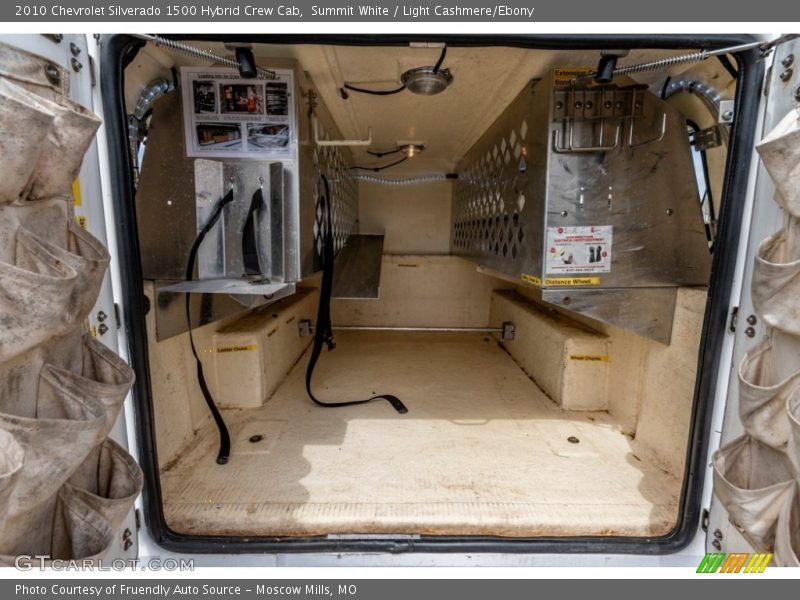 Summit White / Light Cashmere/Ebony 2010 Chevrolet Silverado 1500 Hybrid Crew Cab