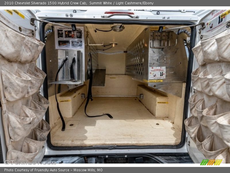 Summit White / Light Cashmere/Ebony 2010 Chevrolet Silverado 1500 Hybrid Crew Cab