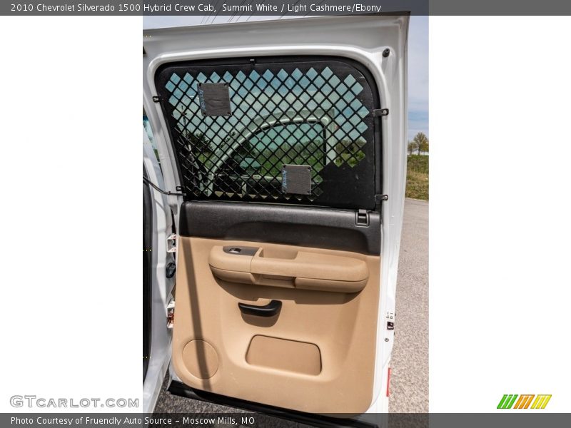Summit White / Light Cashmere/Ebony 2010 Chevrolet Silverado 1500 Hybrid Crew Cab