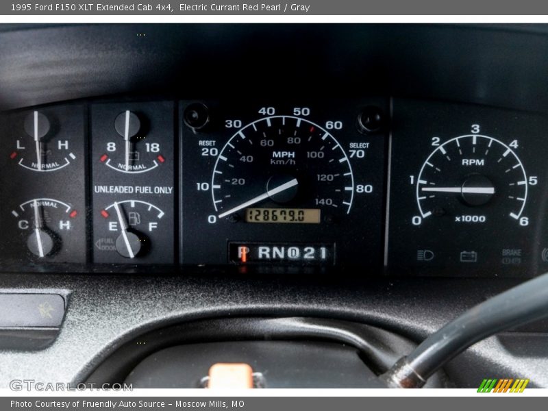  1995 F150 XLT Extended Cab 4x4 XLT Extended Cab 4x4 Gauges