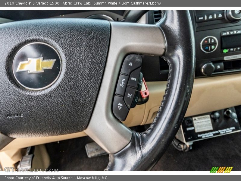  2010 Silverado 1500 Hybrid Crew Cab Steering Wheel