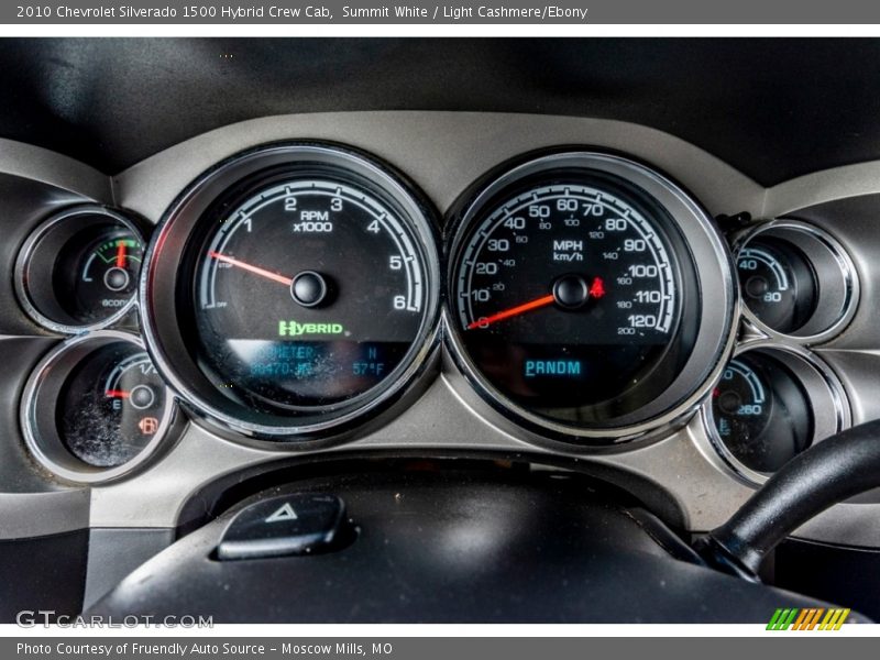  2010 Silverado 1500 Hybrid Crew Cab Hybrid Crew Cab Gauges