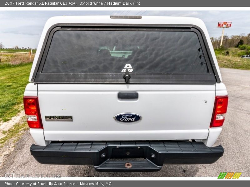 Oxford White / Medium Dark Flint 2007 Ford Ranger XL Regular Cab 4x4