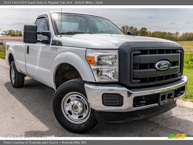 Oxford White / Steel 2013 Ford F250 Super Duty XL Regular Cab 4x4