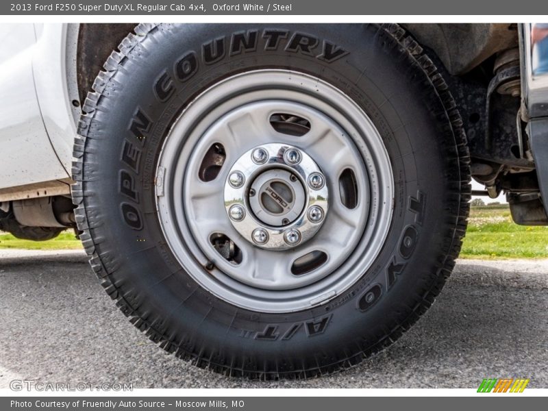 Oxford White / Steel 2013 Ford F250 Super Duty XL Regular Cab 4x4