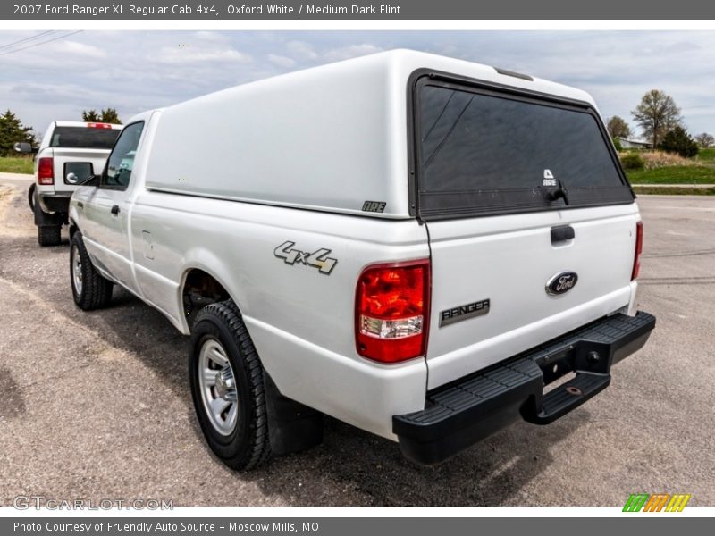Oxford White / Medium Dark Flint 2007 Ford Ranger XL Regular Cab 4x4