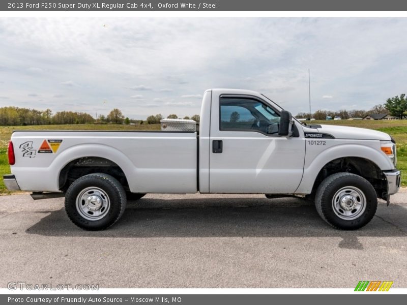 Oxford White / Steel 2013 Ford F250 Super Duty XL Regular Cab 4x4