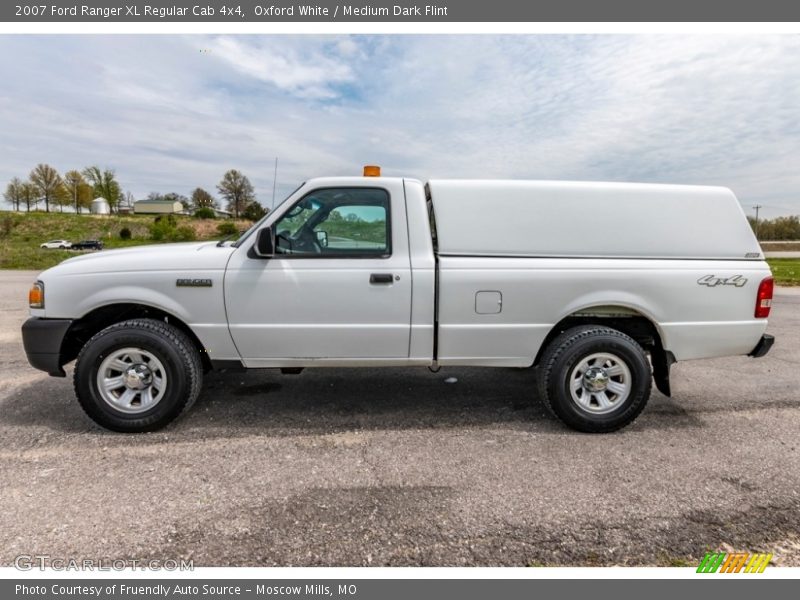  2007 Ranger XL Regular Cab 4x4 Oxford White