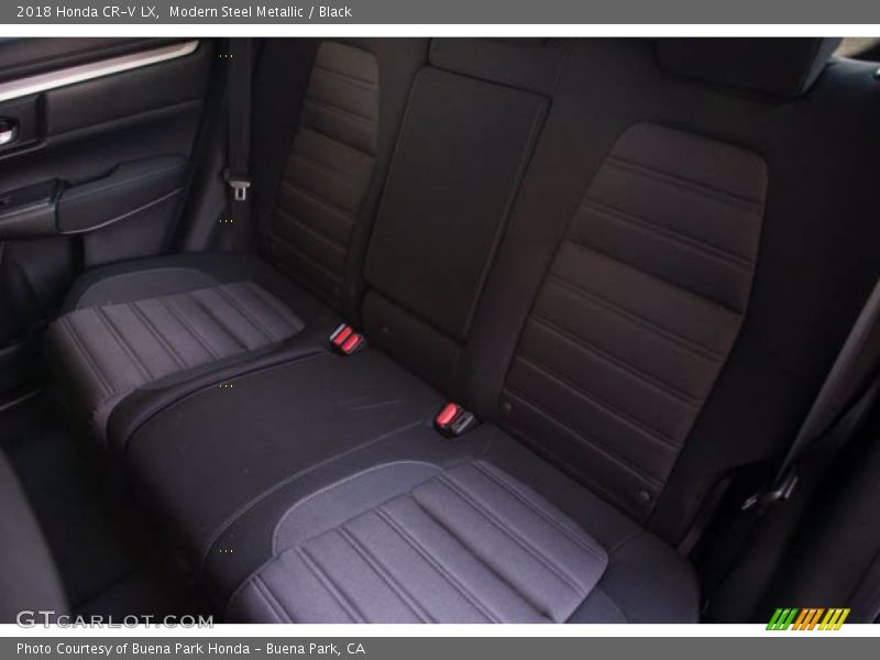 Modern Steel Metallic / Black 2018 Honda CR-V LX