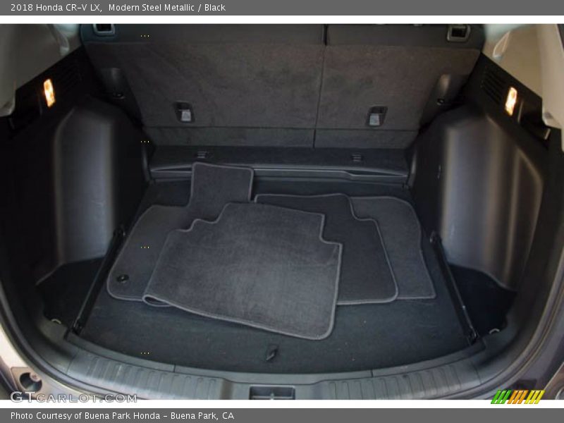 Modern Steel Metallic / Black 2018 Honda CR-V LX