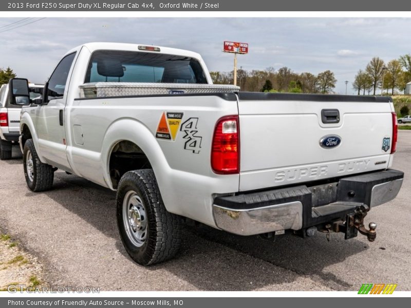 Oxford White / Steel 2013 Ford F250 Super Duty XL Regular Cab 4x4