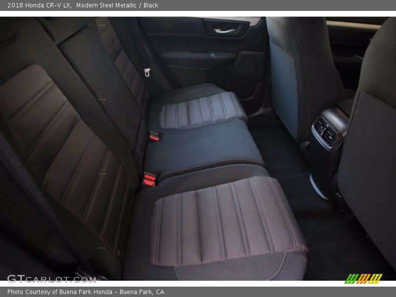 Modern Steel Metallic / Black 2018 Honda CR-V LX