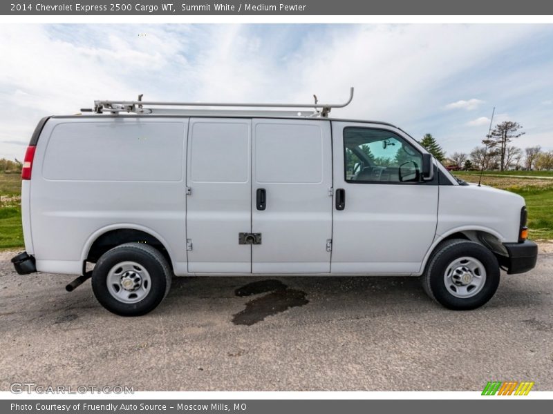 Summit White / Medium Pewter 2014 Chevrolet Express 2500 Cargo WT