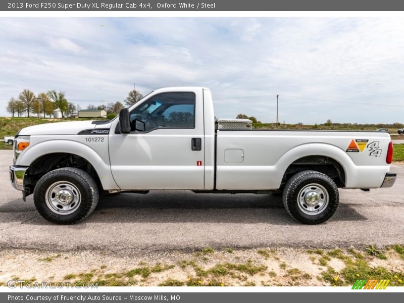 Oxford White / Steel 2013 Ford F250 Super Duty XL Regular Cab 4x4