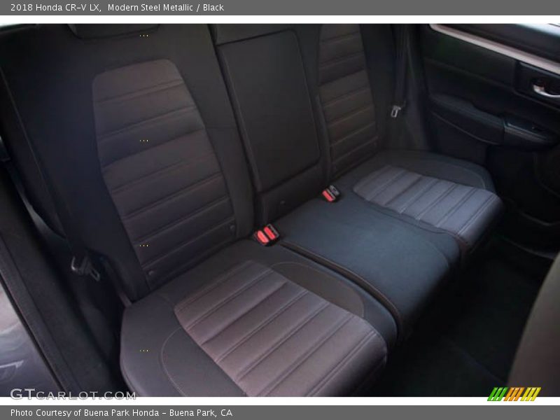 Modern Steel Metallic / Black 2018 Honda CR-V LX
