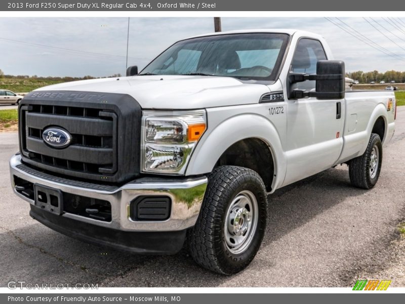 Oxford White / Steel 2013 Ford F250 Super Duty XL Regular Cab 4x4