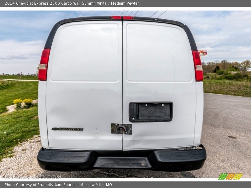 Summit White / Medium Pewter 2014 Chevrolet Express 2500 Cargo WT