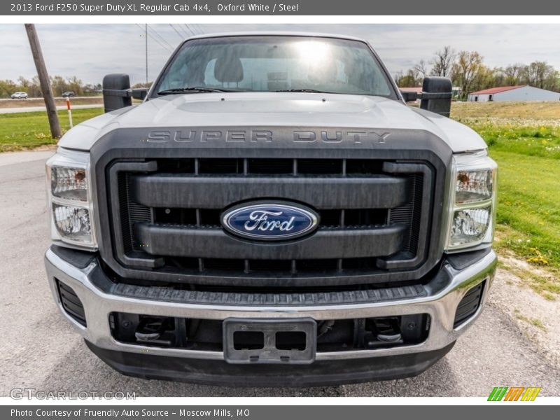 Oxford White / Steel 2013 Ford F250 Super Duty XL Regular Cab 4x4