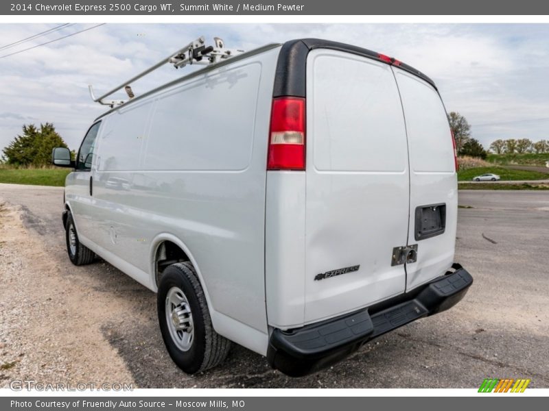 Summit White / Medium Pewter 2014 Chevrolet Express 2500 Cargo WT