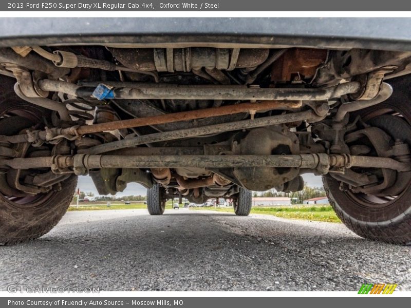 Oxford White / Steel 2013 Ford F250 Super Duty XL Regular Cab 4x4