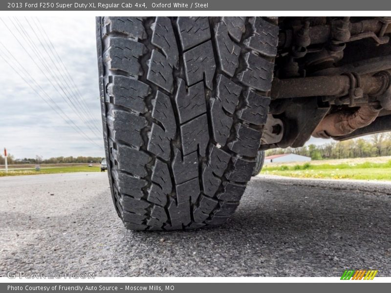 Oxford White / Steel 2013 Ford F250 Super Duty XL Regular Cab 4x4