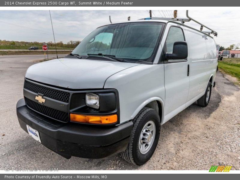 Summit White / Medium Pewter 2014 Chevrolet Express 2500 Cargo WT