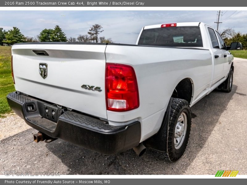Bright White / Black/Diesel Gray 2016 Ram 2500 Tradesman Crew Cab 4x4