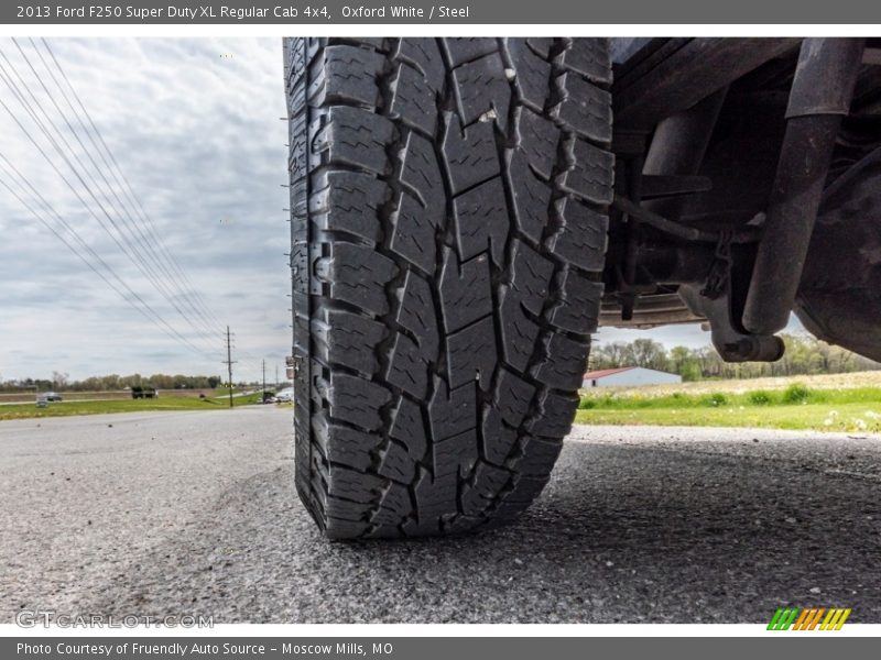 Oxford White / Steel 2013 Ford F250 Super Duty XL Regular Cab 4x4
