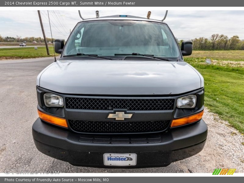 Summit White / Medium Pewter 2014 Chevrolet Express 2500 Cargo WT