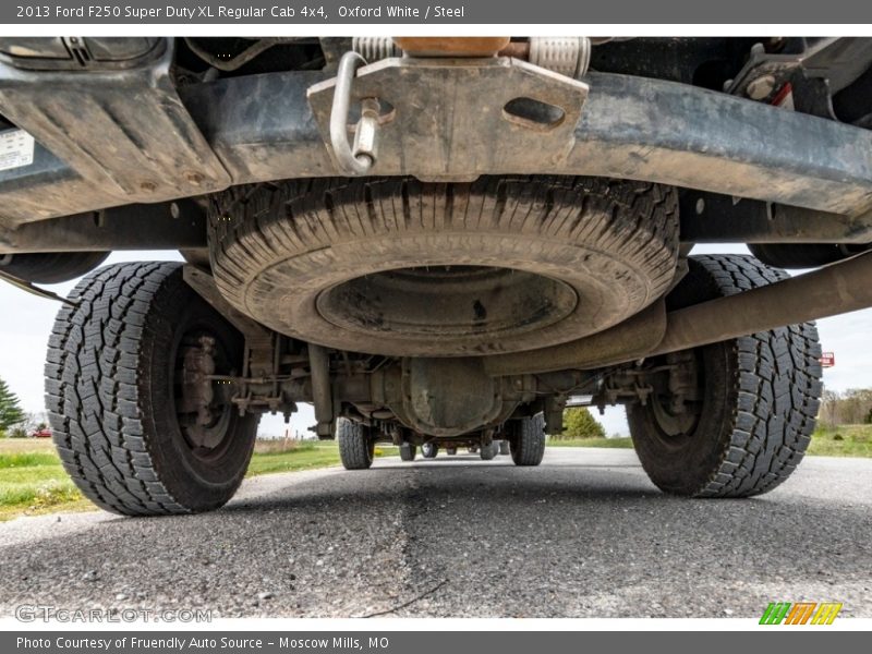Oxford White / Steel 2013 Ford F250 Super Duty XL Regular Cab 4x4