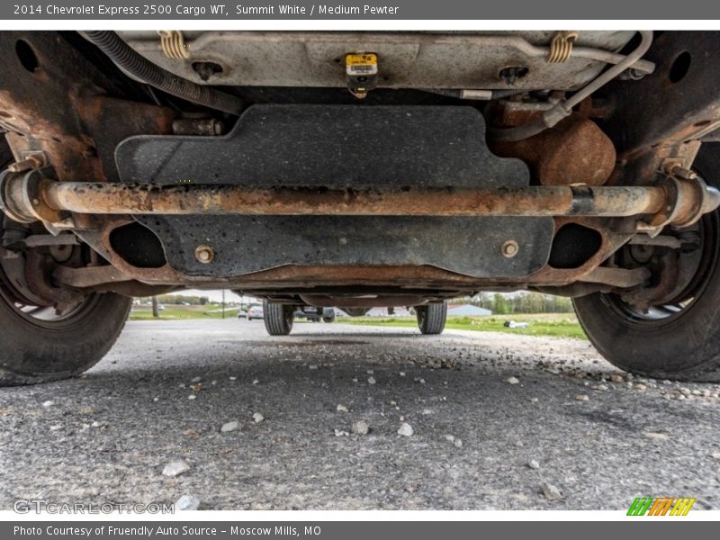 Summit White / Medium Pewter 2014 Chevrolet Express 2500 Cargo WT
