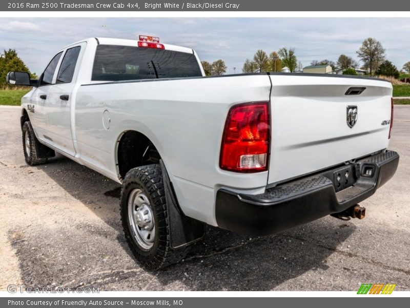 Bright White / Black/Diesel Gray 2016 Ram 2500 Tradesman Crew Cab 4x4