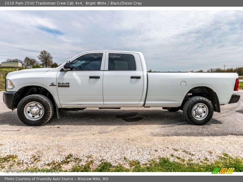  2016 2500 Tradesman Crew Cab 4x4 Bright White
