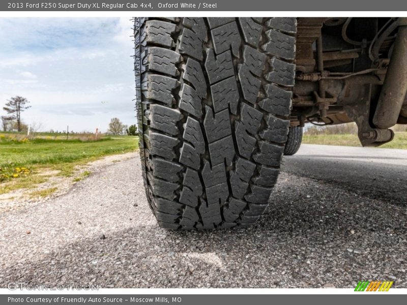 Oxford White / Steel 2013 Ford F250 Super Duty XL Regular Cab 4x4