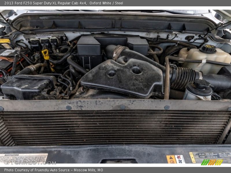 Oxford White / Steel 2013 Ford F250 Super Duty XL Regular Cab 4x4