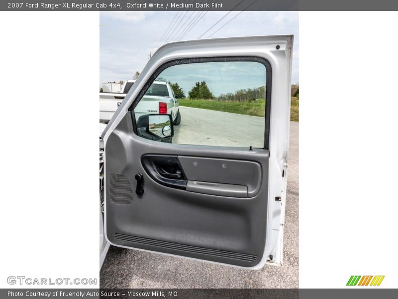 Oxford White / Medium Dark Flint 2007 Ford Ranger XL Regular Cab 4x4