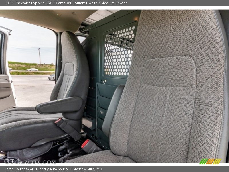 Summit White / Medium Pewter 2014 Chevrolet Express 2500 Cargo WT