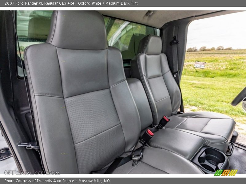 Front Seat of 2007 Ranger XL Regular Cab 4x4
