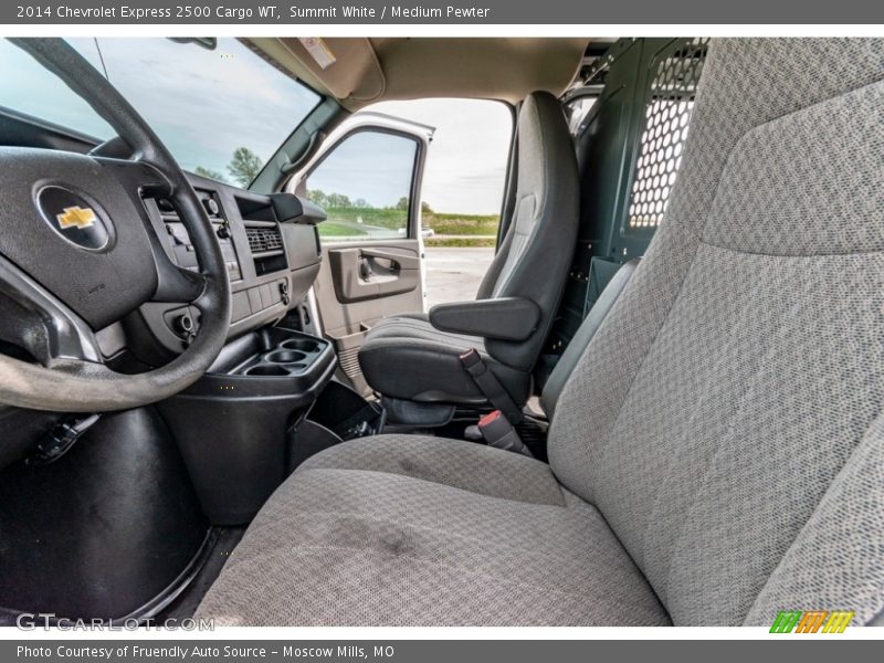 Summit White / Medium Pewter 2014 Chevrolet Express 2500 Cargo WT