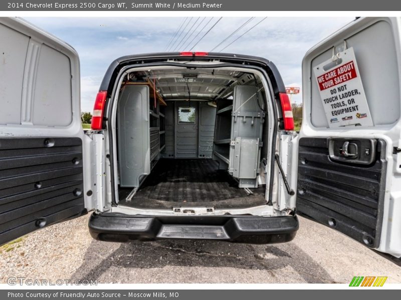 Summit White / Medium Pewter 2014 Chevrolet Express 2500 Cargo WT