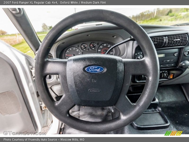  2007 Ranger XL Regular Cab 4x4 Steering Wheel